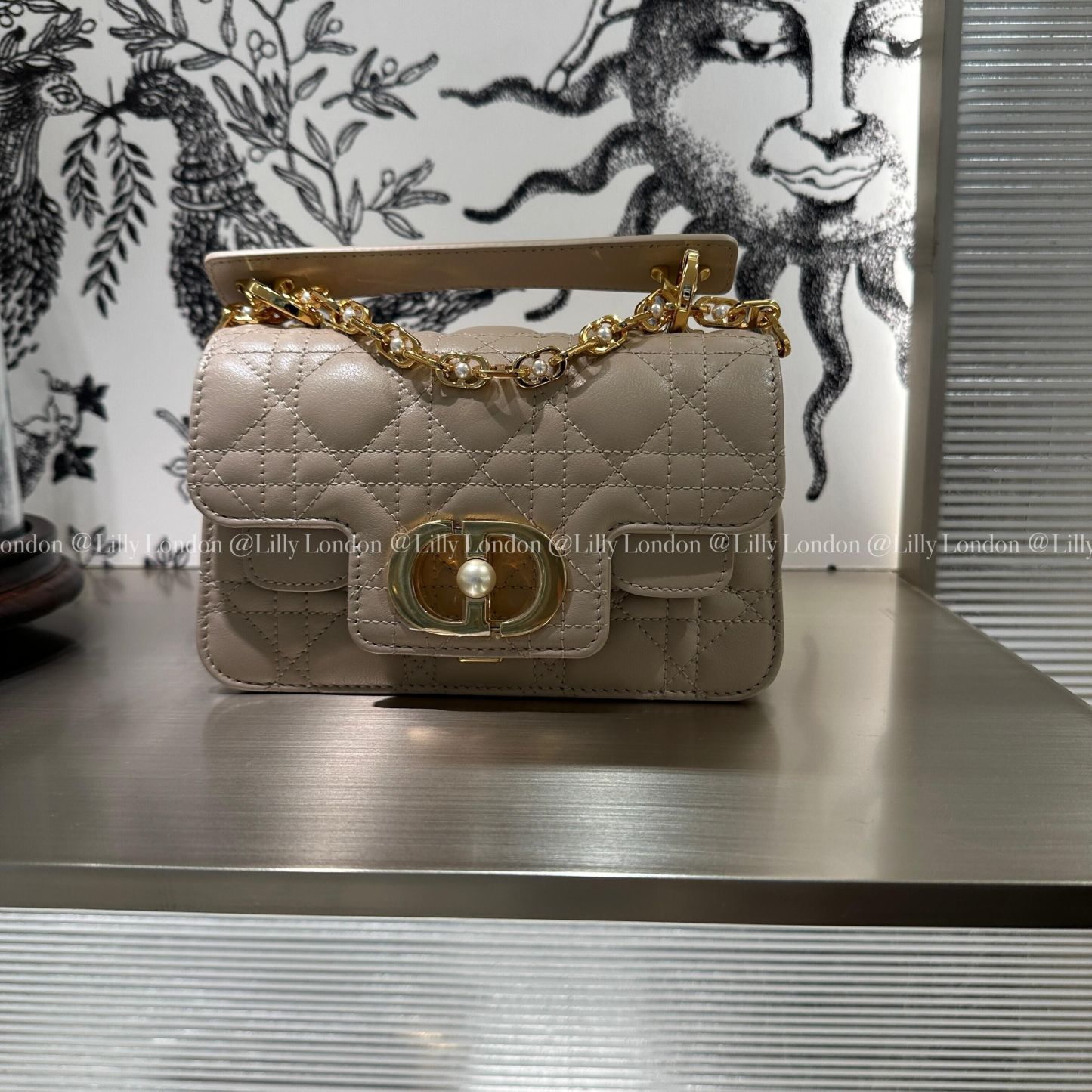 ディオール Dior Jolie トップハンドルバッグ ミニ